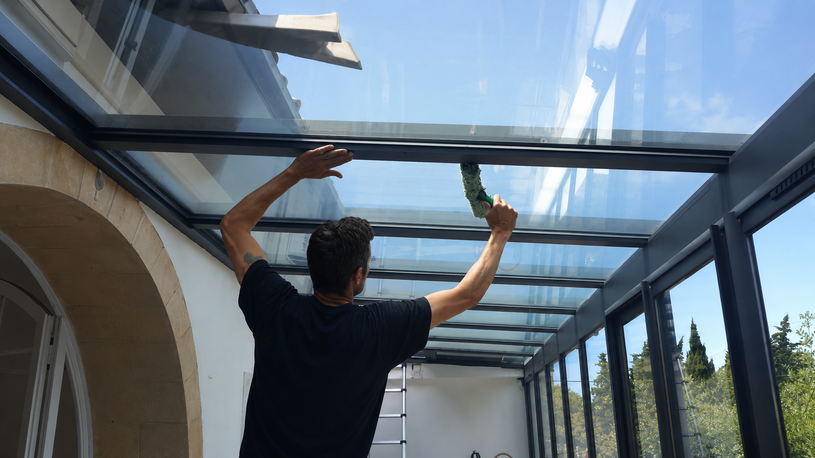 Nettoyage vitres et finitions chantier